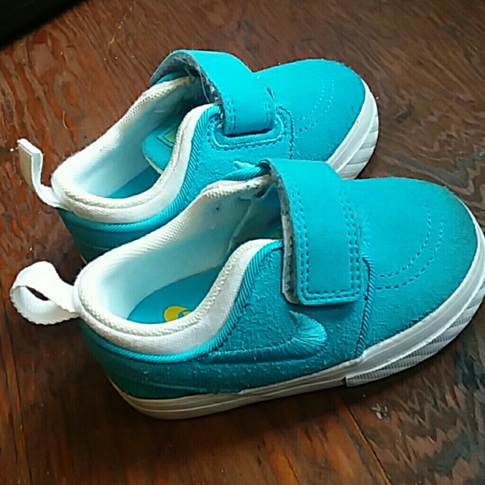 Blue nikes